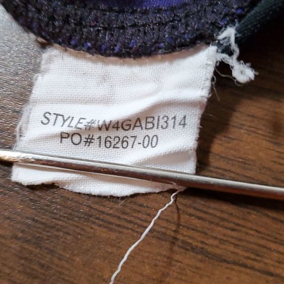 Prana • Gabi Indigo/Purple/Black Full Length Leggings Size Small - Picture 9 of 9